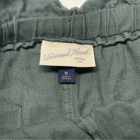 Universal Threads Linen Blend Paperbag Waist Shorts Size Medium - Picture 9 of 10